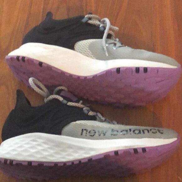 New Balance fresh foam road trail running sneakers violet black 7 - Picture 9 of 9